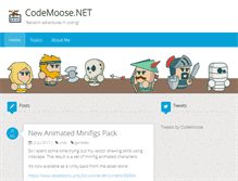 Tablet Screenshot of codemoose.net